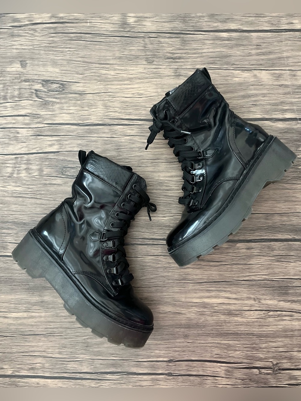 Circus NY By Sam Edelman Sanders Combat Boot - Picture 2 of 6